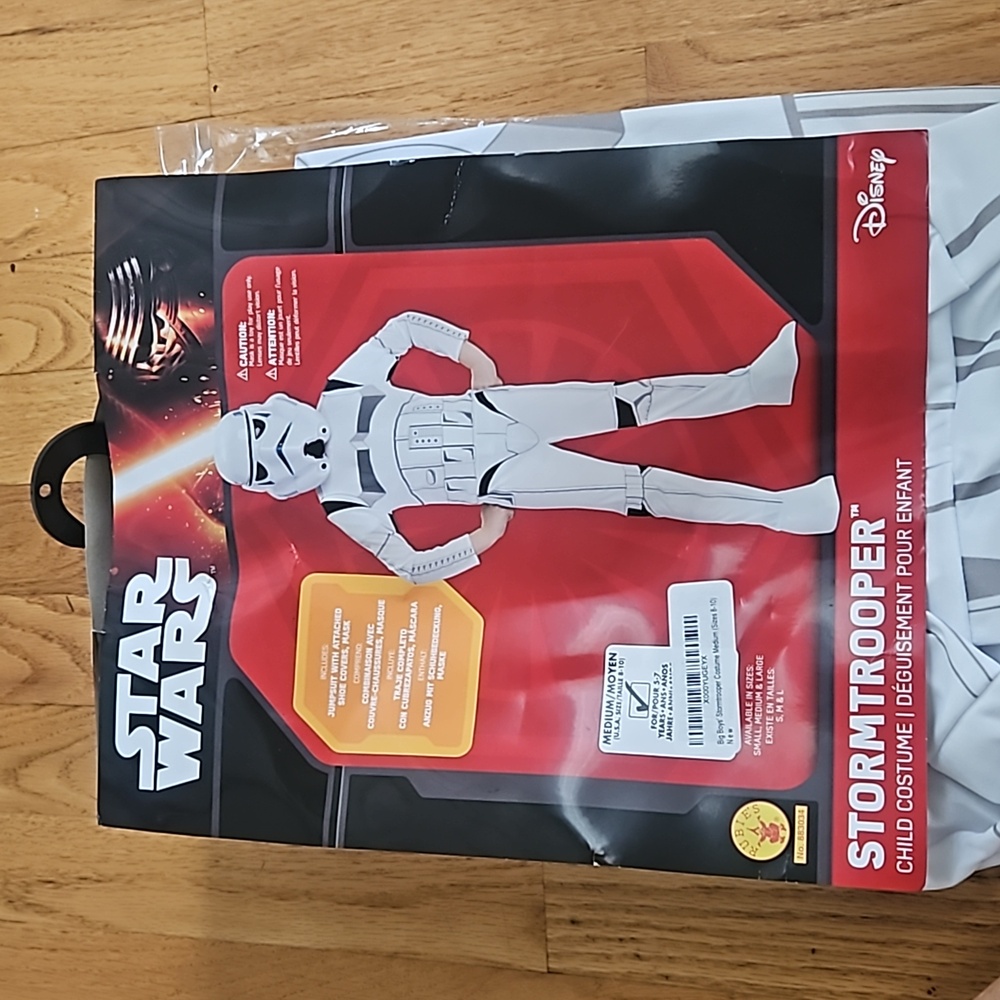 Brand new Star Wars Stormtrooper Halloween costume